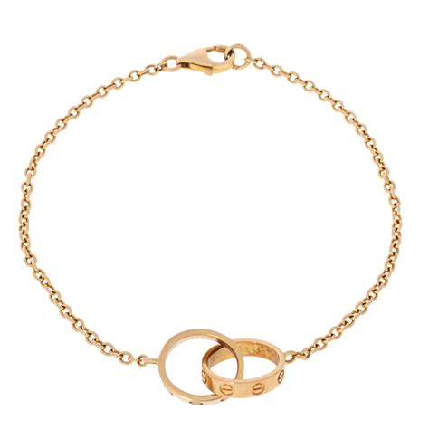 cartier interlocking bracelet.